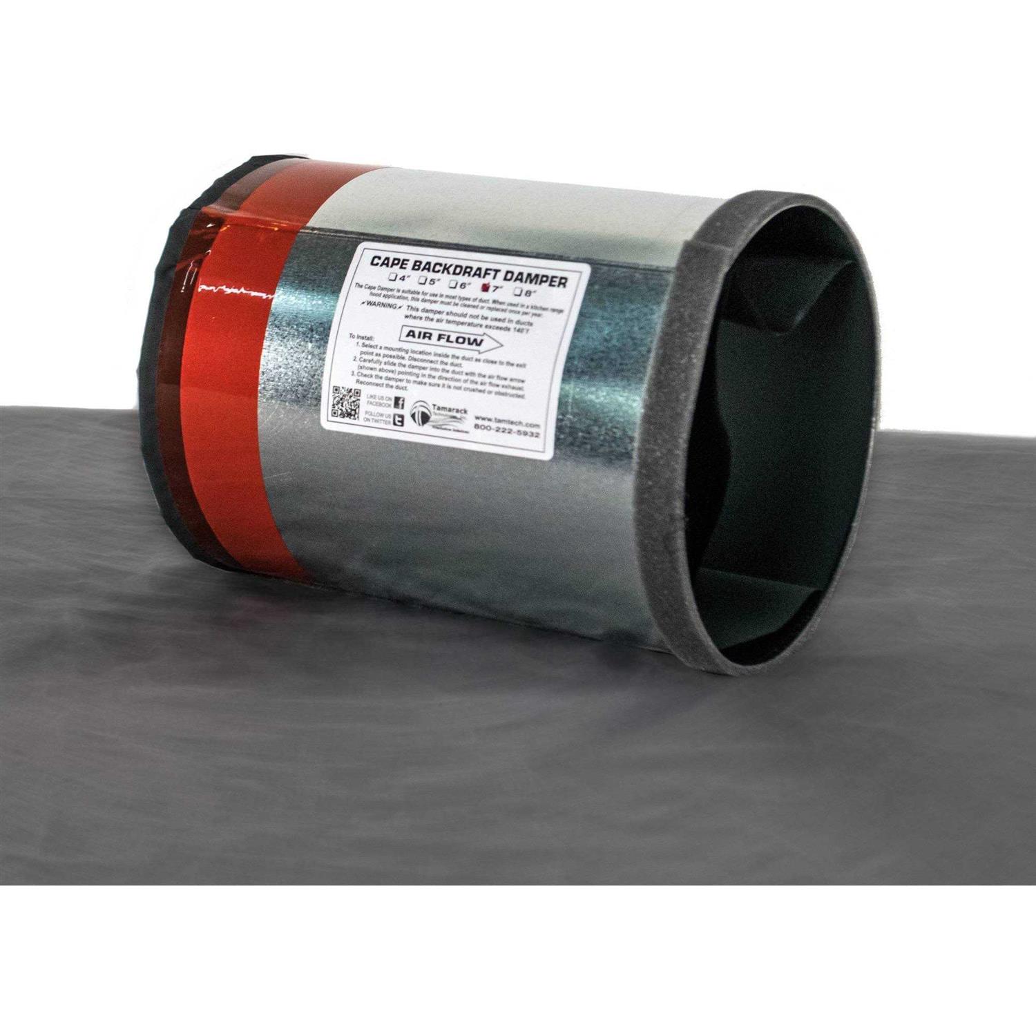 Tamarack Backdraft Damper TTi-cbd6 - Cheap Fitting