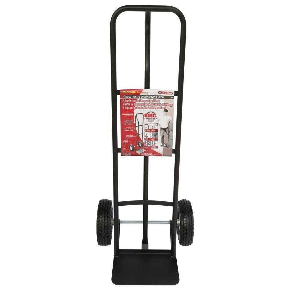 Olympia Tools Olympia 600lb Capacity P-Handle Hand Truck - Cheap Fitting