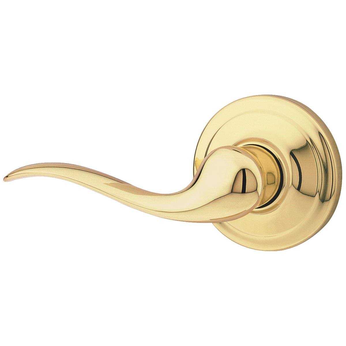 Kwikset Lever Dummy Tustin Polished Brass 788TNL 3 LH CP - Cheap Fitting