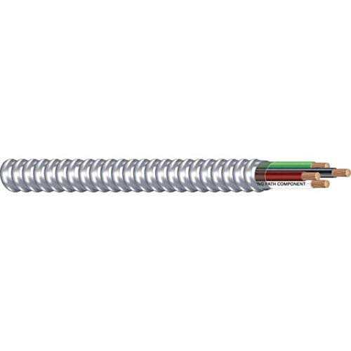 6/3 Metal Clad Cable with Ground - Cheap Fitting