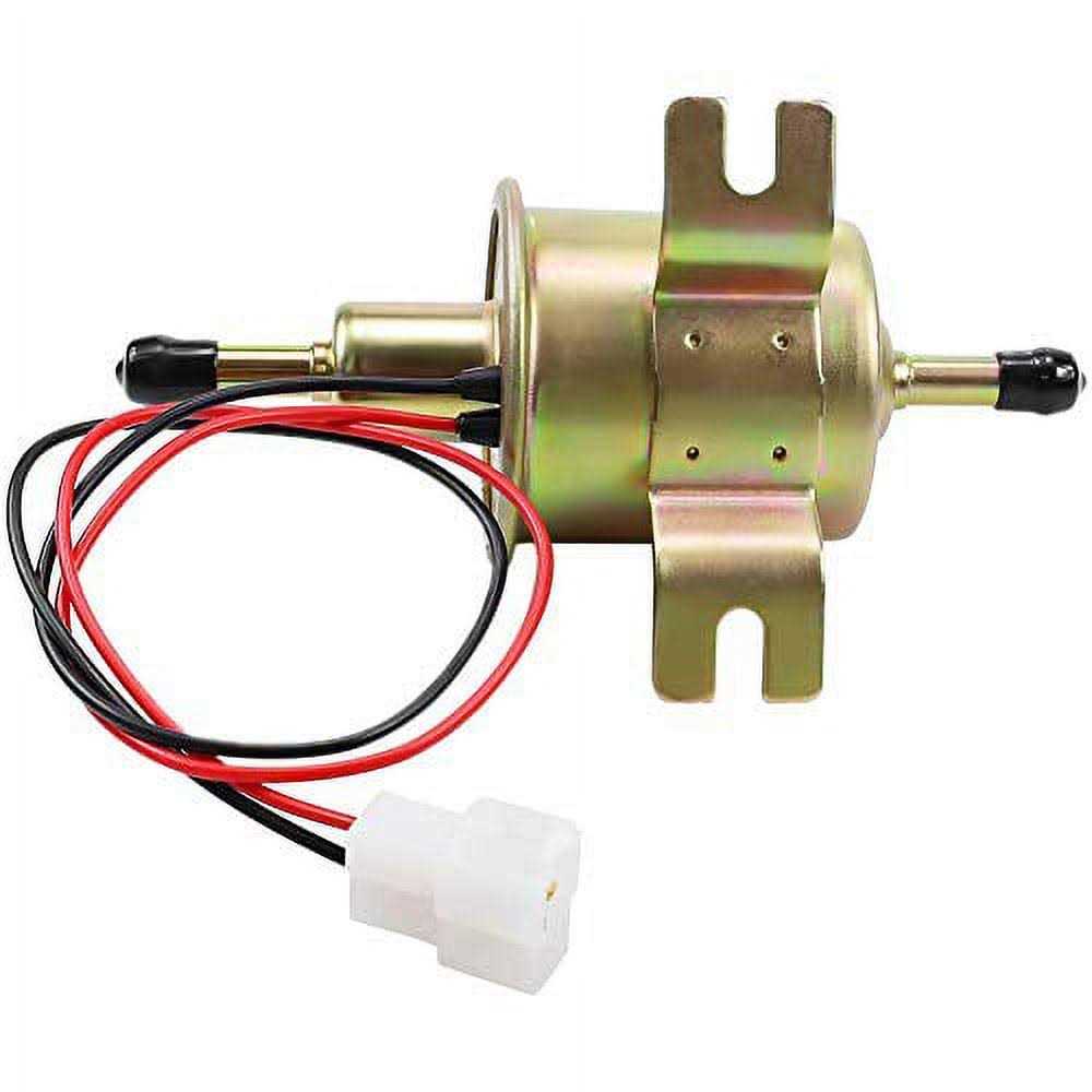 Sollon Electric Fuel Pump 12v Universal Low Pressure 12 Volt Transfer Inline Fuel Pump For Lawn Mower Carburetor Gas Diesel Engine 2.5-4psi Hep-02a - Cheap Fitting