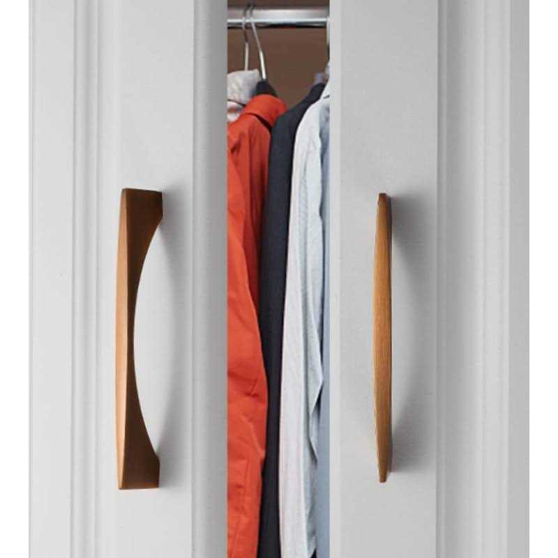 Myxekllo 4 Pack Cabinet Drawer Pulls Brushed Coffee Bridge Shape Pulls Handles for Dresser Drawers Bathroom Cabinet Hardware - Cheap Fitting