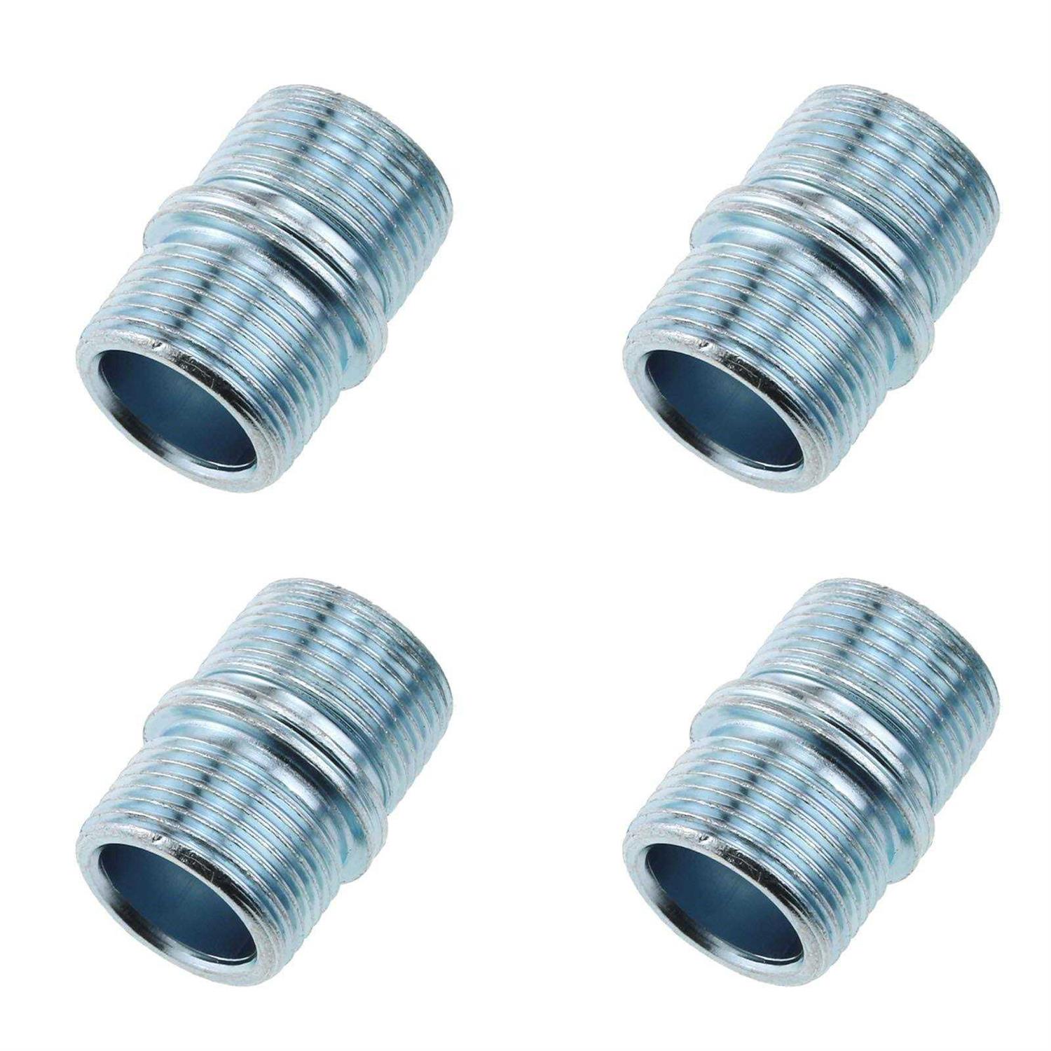E-outstanding Metal Rack Connector 4pcs 1Inch/25.4mm Wire Rack Shelve Unit Pole Connector Storage Shelf Shelving Holder Connection Nuts Replacement - Cheap Fitting
