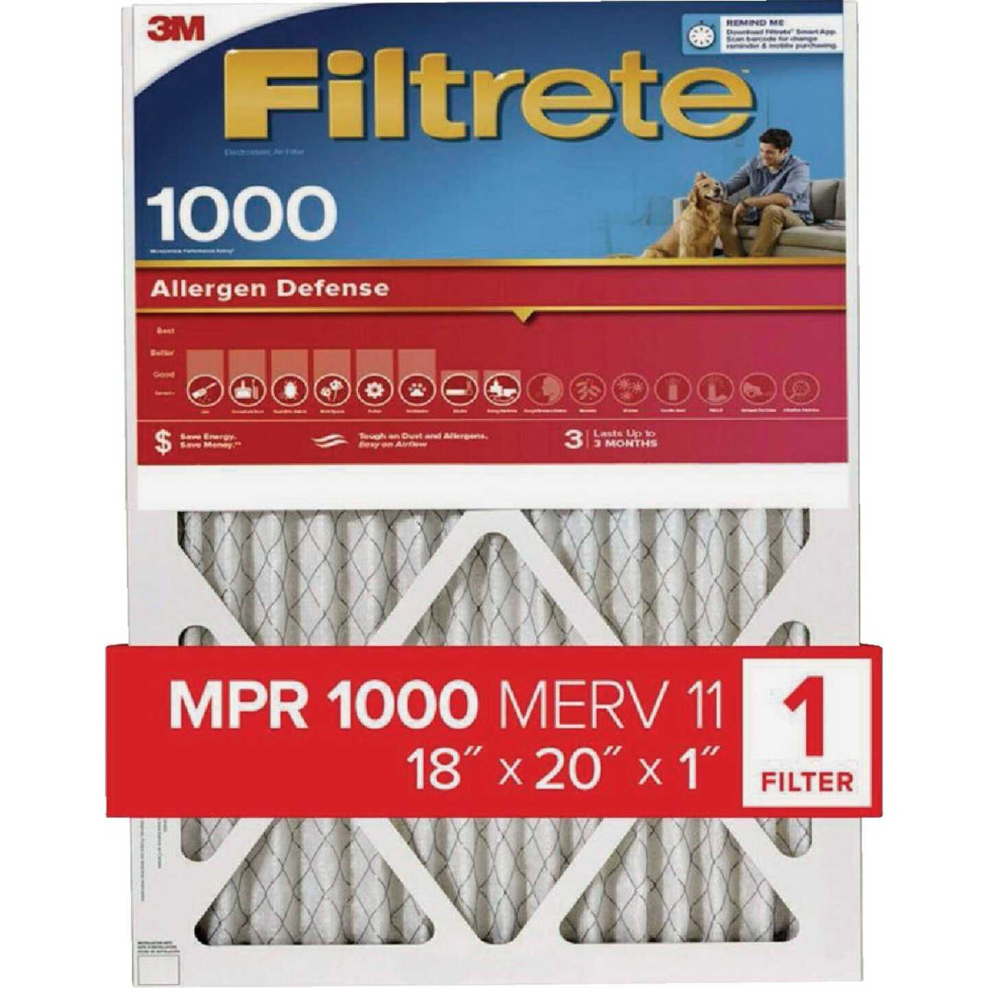 Filtrete Micro Allergen Air Filter - Cheap Fitting