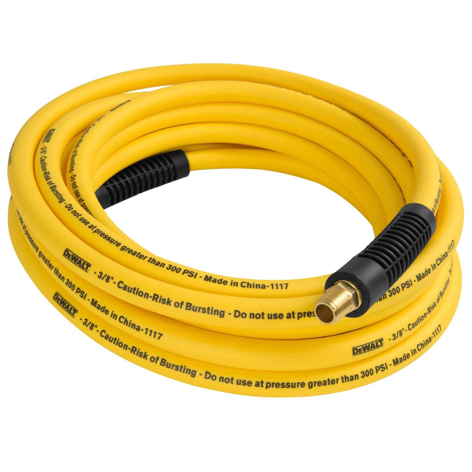 DEWALT 3/8 in. x 50 ft. Premium Hybrid Air Hose DXCM012-0205 - Cheap Fitting