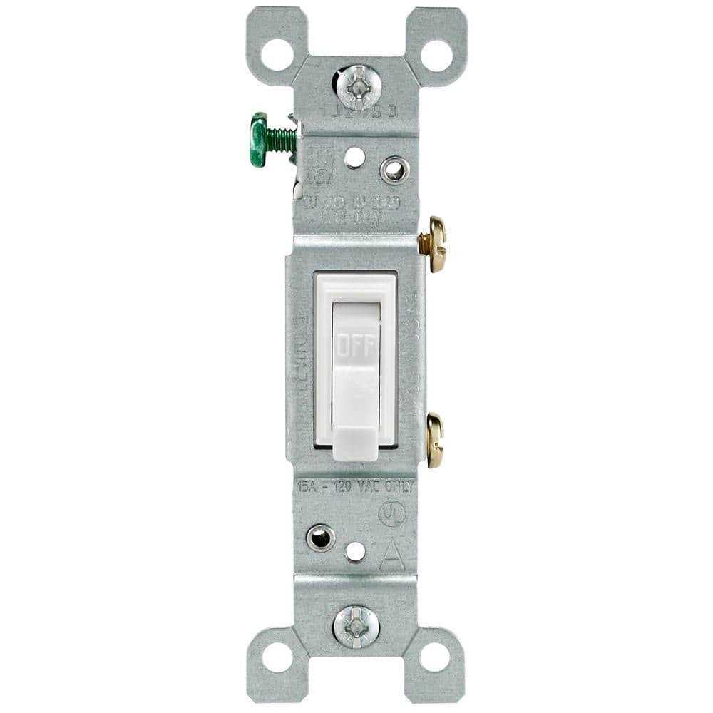 Eaton 15-Amp Single-Pole Toggle Light Switch - Cheap Fitting