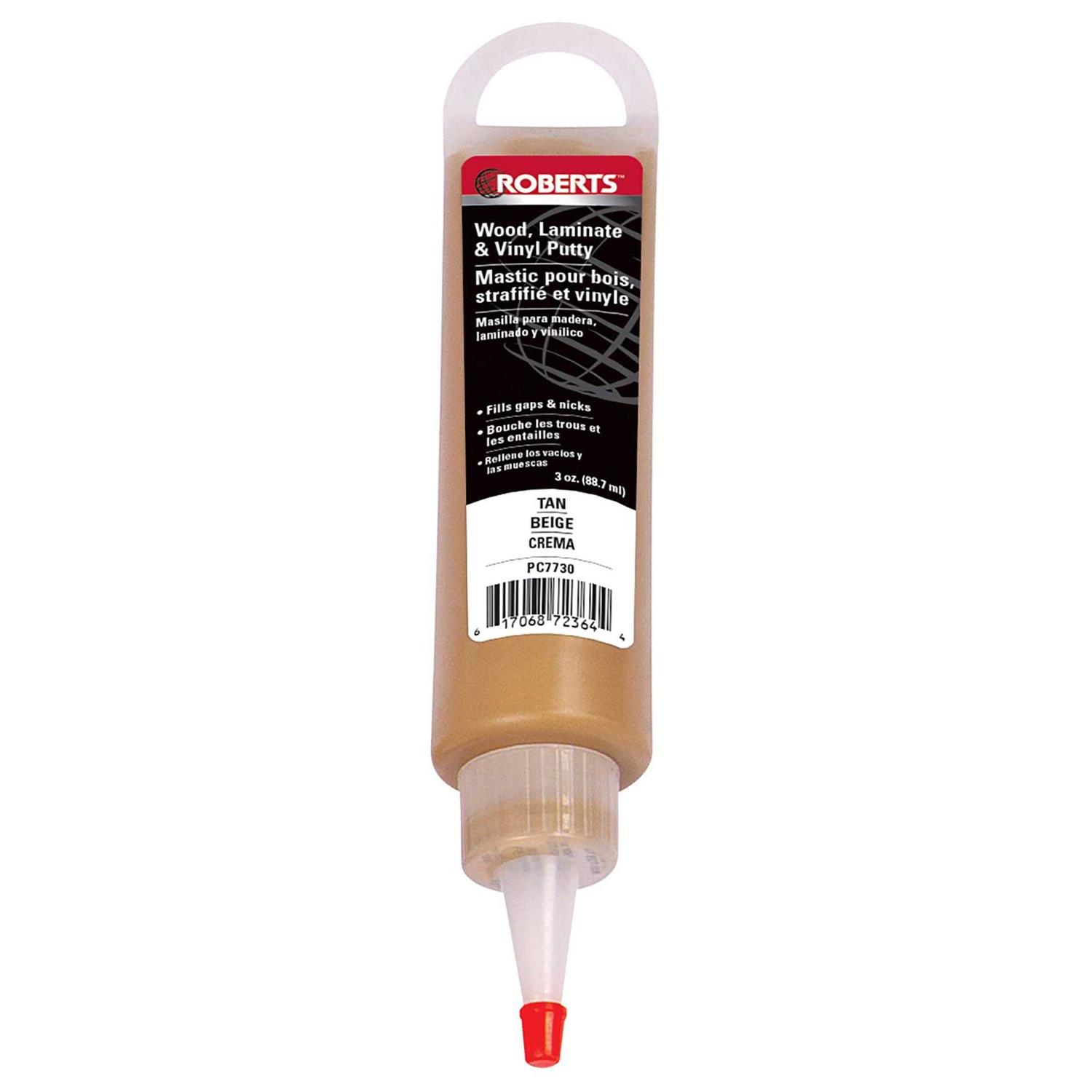 Roberts 3 oz Wood, Laminate and Vinyl Putty - Cheap Fitting