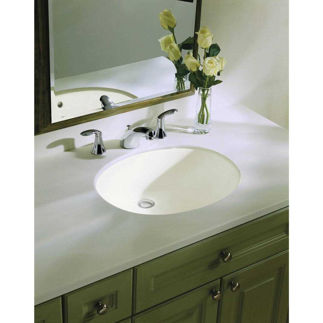 Kohler Caxton 19-1/4 Oval Undermount Bathroom Sink - Cheap Fitting