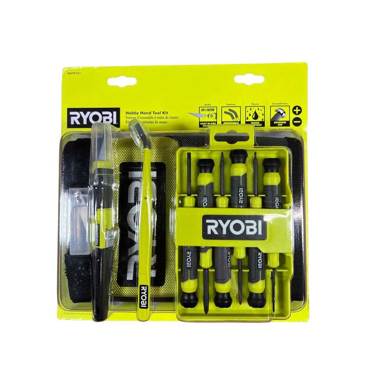 Ryobi Hobby Hand Tool Kit - Cheap Fitting