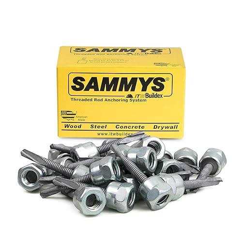 1 in. Sammys Rod Anchor Super Screw with Teks - Cheap Fitting