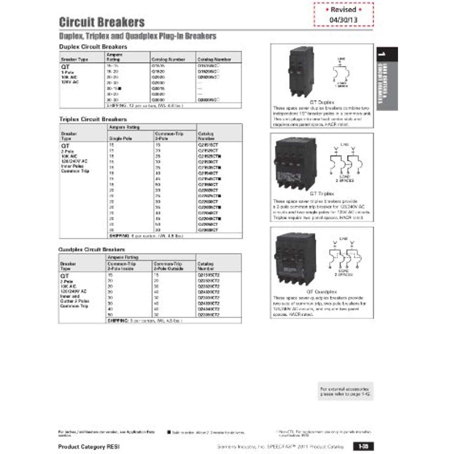 Siemens Q1515NC Circuit Breaker - Cheap Fitting