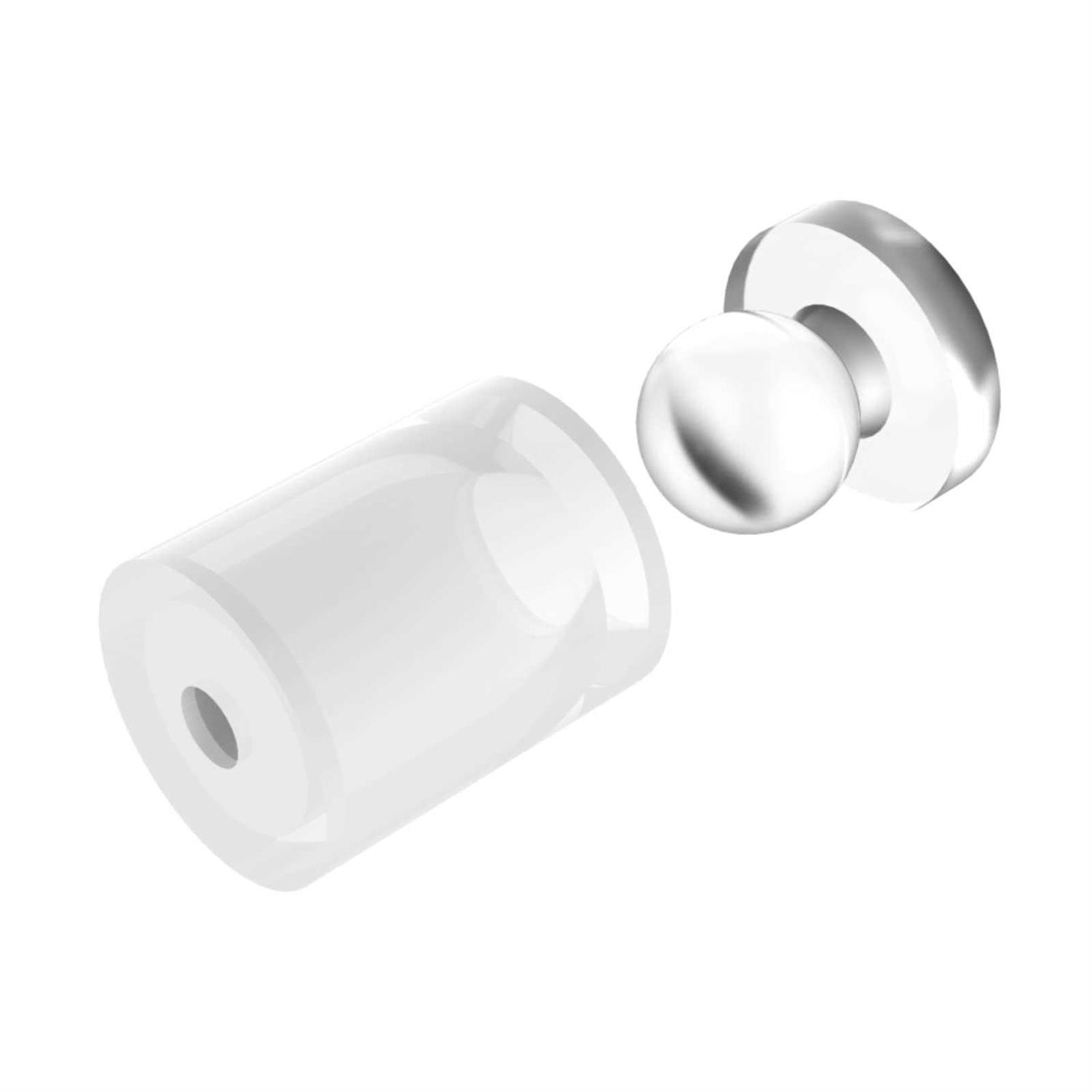 Snapfix Hidden Clip-in Acrylic Standoffs for Signs - Cheap Fitting