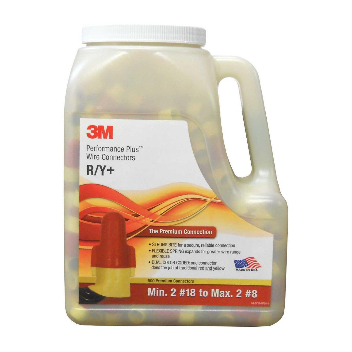 3M Performance Plus Wire Connector R/Y+JUG - Cheap Fitting