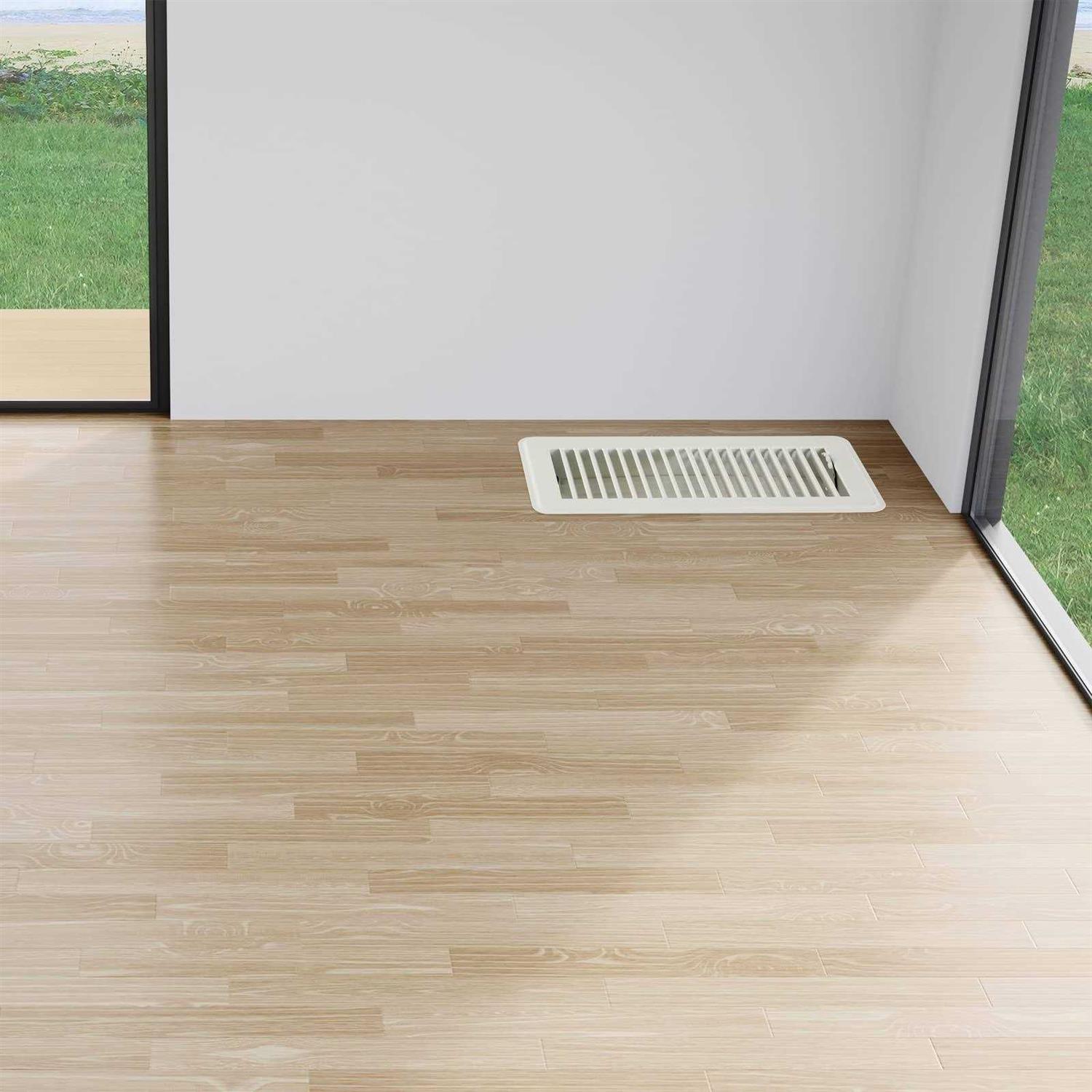 Built Industrial 3 Pack Air Vent Register Floor Vent Covers Damper for HVAC Systems 3.5 in Opening - Cheap Fitting