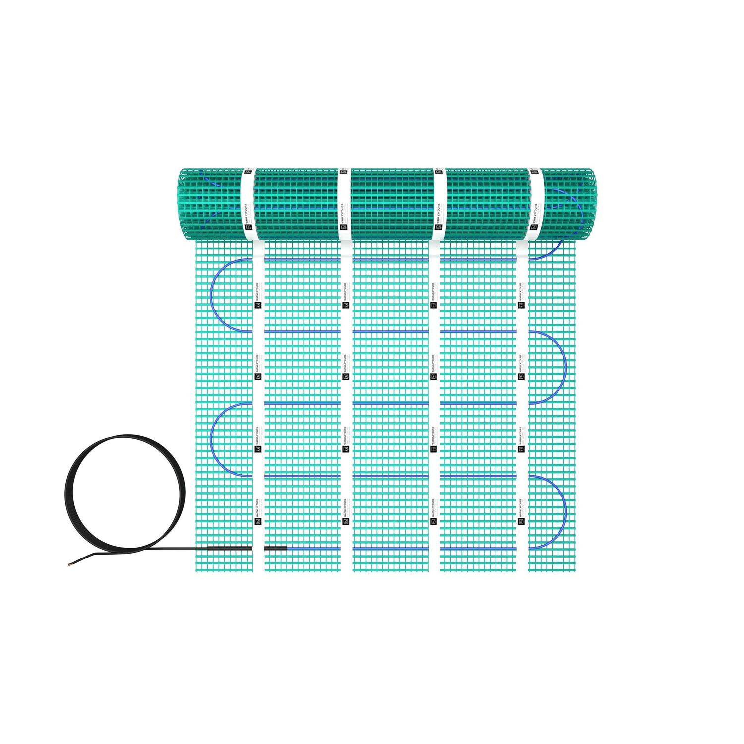Tempzone Easy 120V Underfloor Heating Mat WarmlyYours - Cheap Fitting