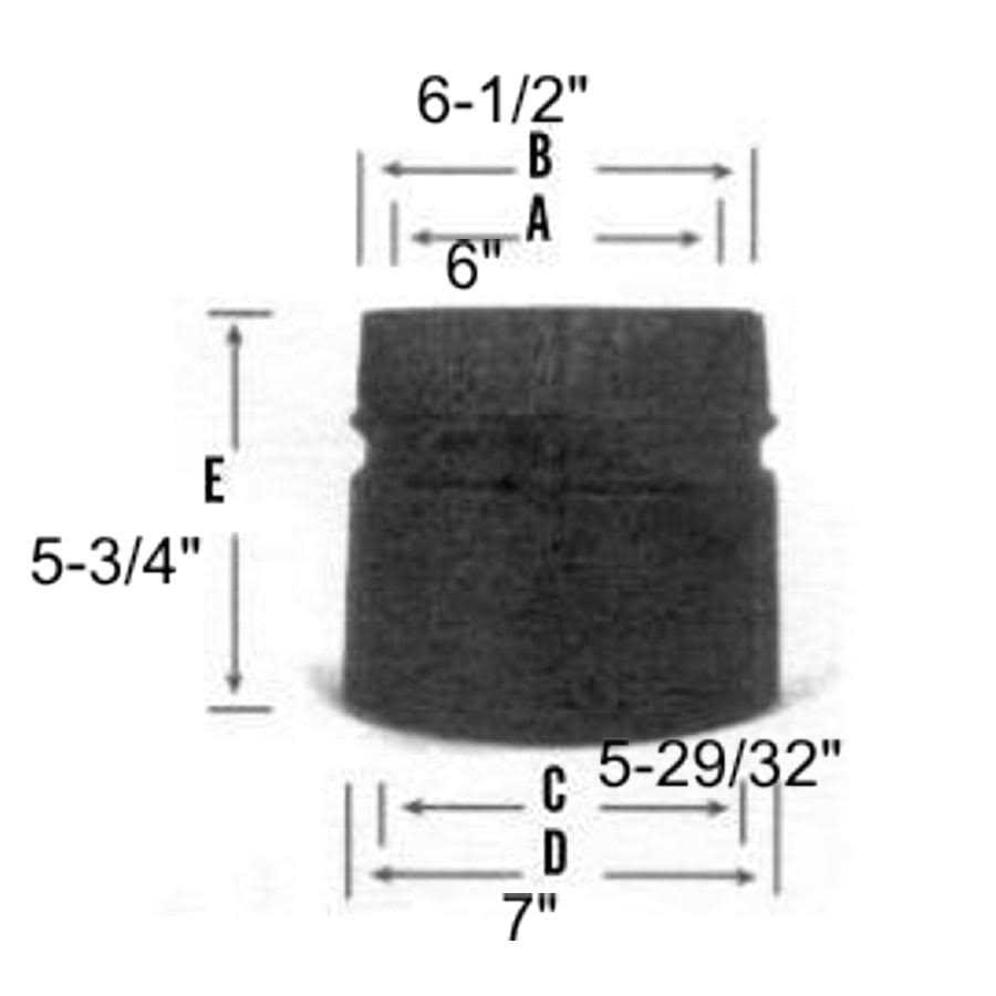 Selkirk DSP6SA-1 Stove Adaptor - Cheap Fitting