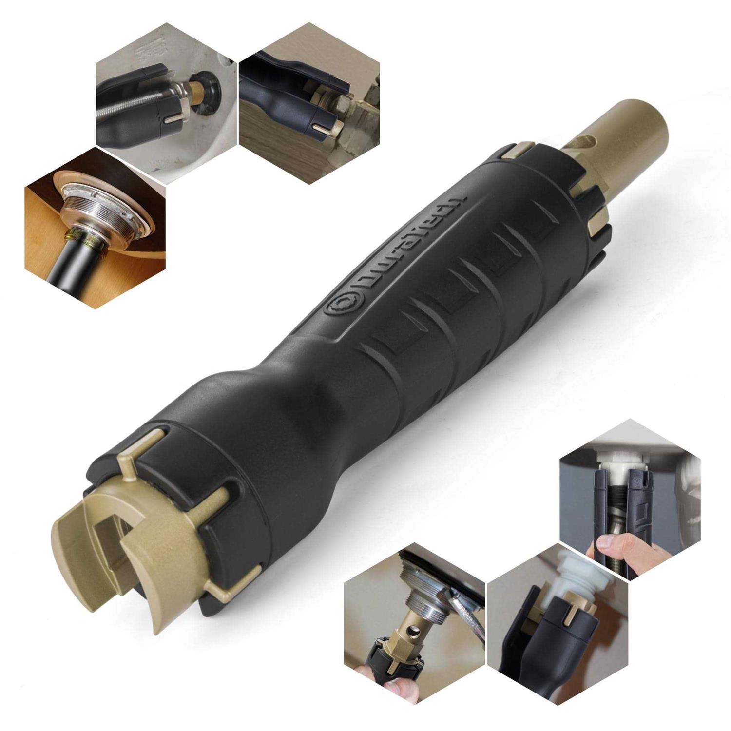 DURATECH Faucet Wrench, Sink Wrench, 8 in 1 Plumbing Wrench, Faucet Installation and Removal Tool for Plumbing Repair - Cheap Fitting