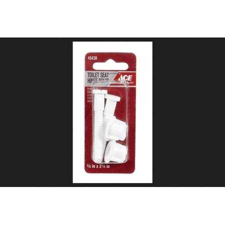Ace Toilet Seat Hinge Bolts - Cheap Fitting