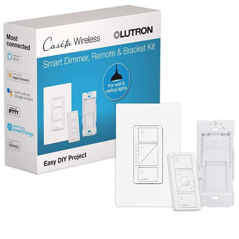 Lutron Caseta Smart Home Dimmer Switch and Pico Remote Kit - Cheap Fitting