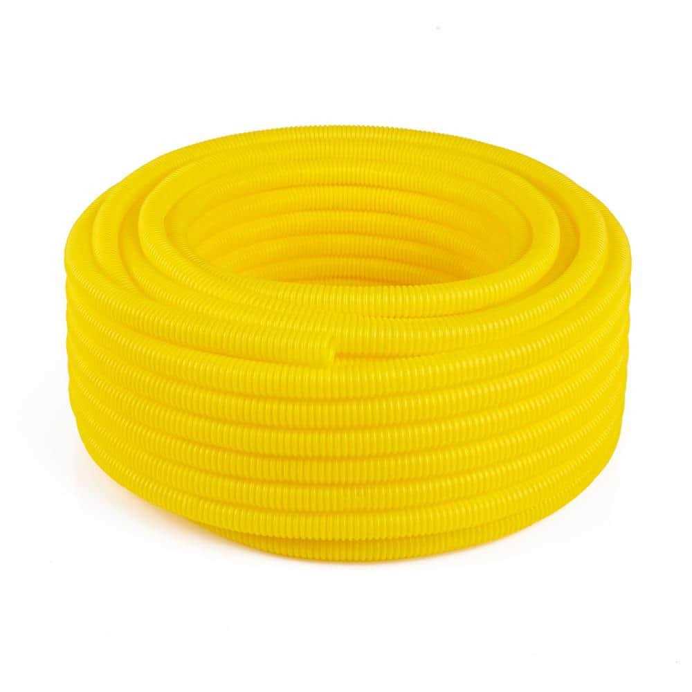 HYDROMAXX 100-ft x LDPE Orange Split Tubing Wire Loom - Cheap Fitting