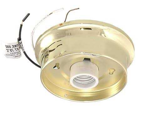 B&P Lamp Wired Fixture Holder - Cheap Fitting