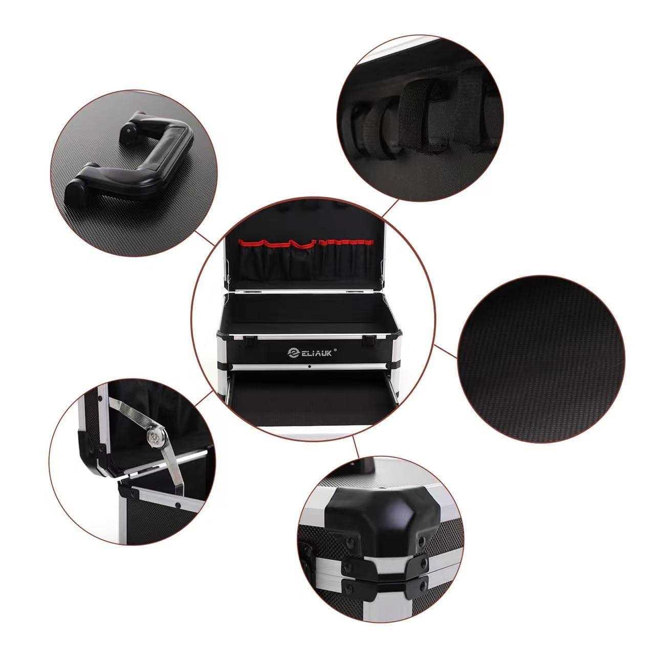 E ELIAUK Tool Box Portable Tool Box with drawer Tool Storage Box Organizer - Cheap Fitting