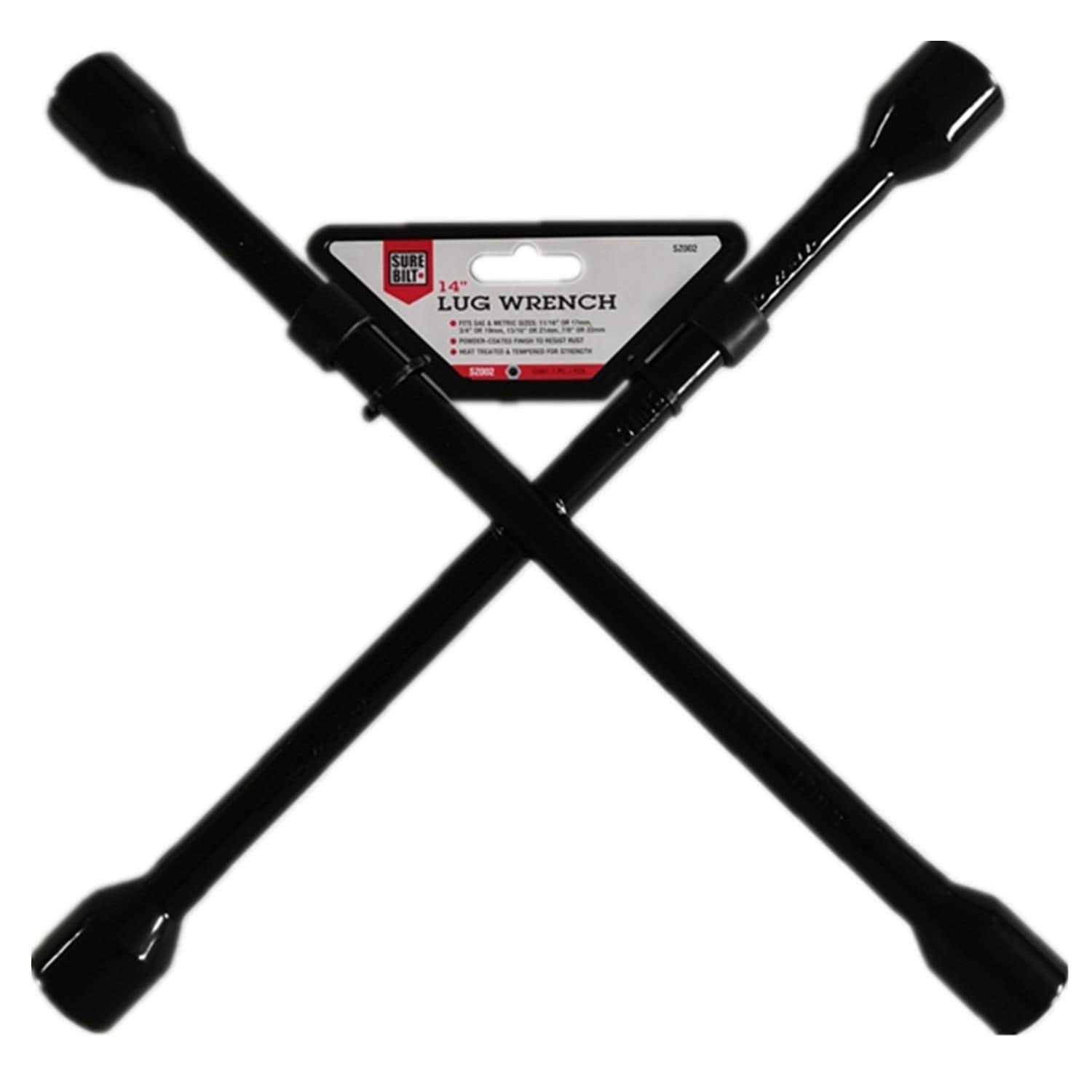 SureBilt 14in Cross Lug Wrench at AutoZone - Cheap Fitting