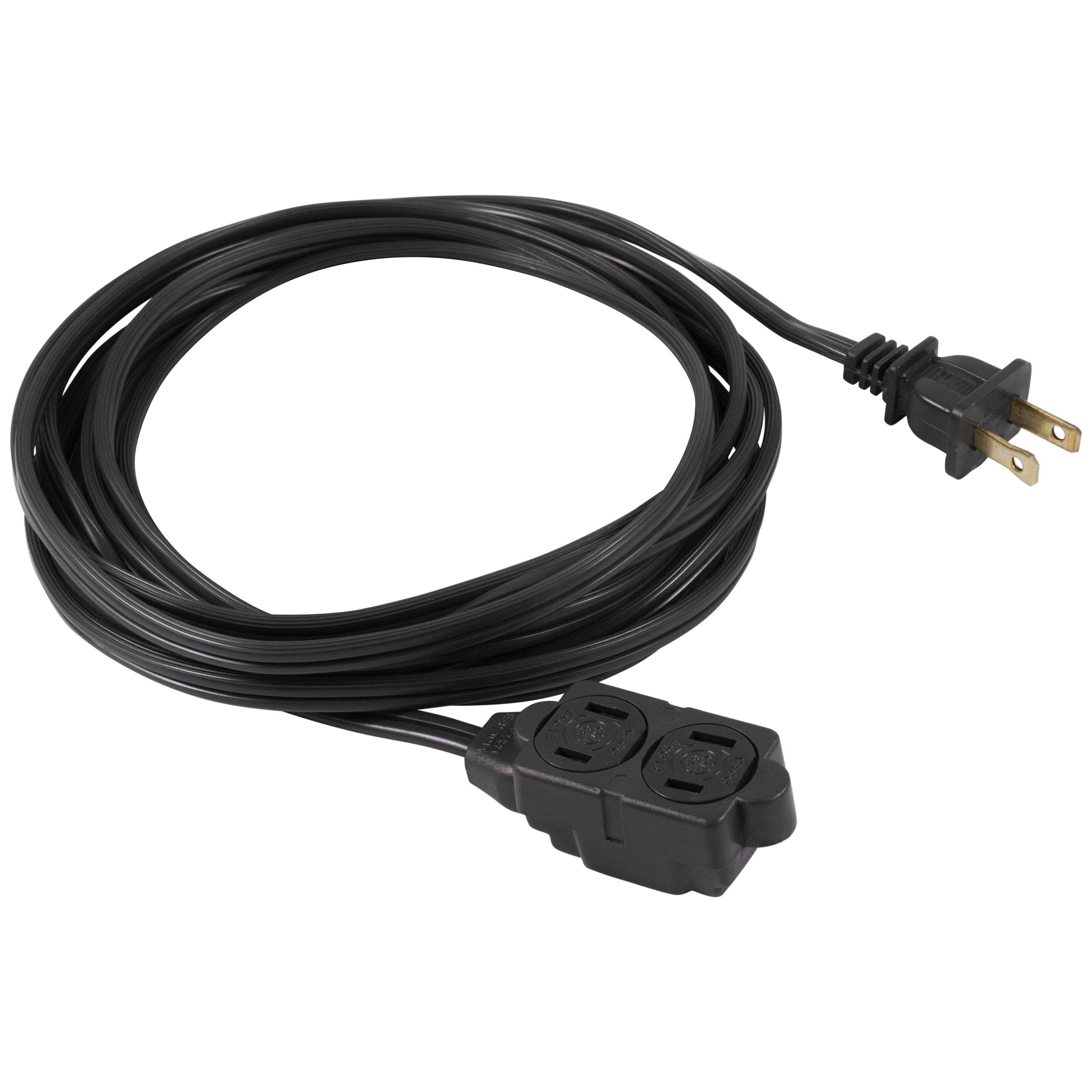 GE 9 ft Extension Cord 3 Outlet Power Strip - Cheap Fitting