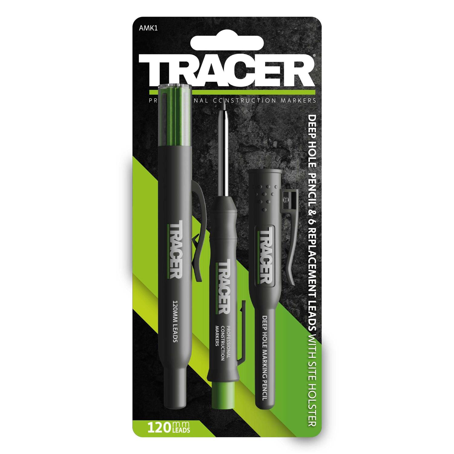 TRACER Deep Pencil Marker Replacement Lead Site Holsters all in one Marking Kit - Cheap Fitting