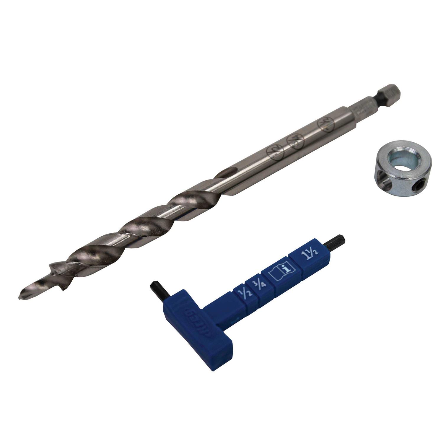 Kreg KPHA308 Easy Set Drill Bit with Stop Collar - Cheap Fitting