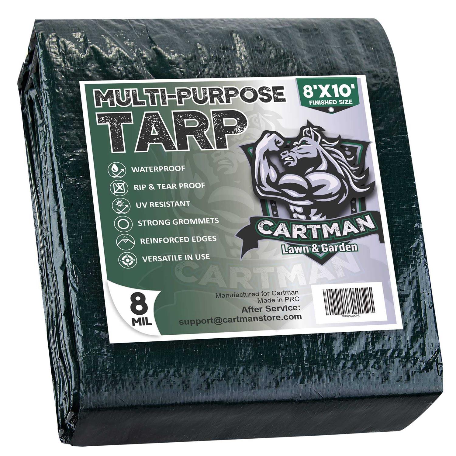 CARTMAN Finished Size Heavy Duty Poly Tarp Mil Thick	CARTMAN Finished Size Heavy Duty Poly Tarp Mil Thick - Cheap Fitting
