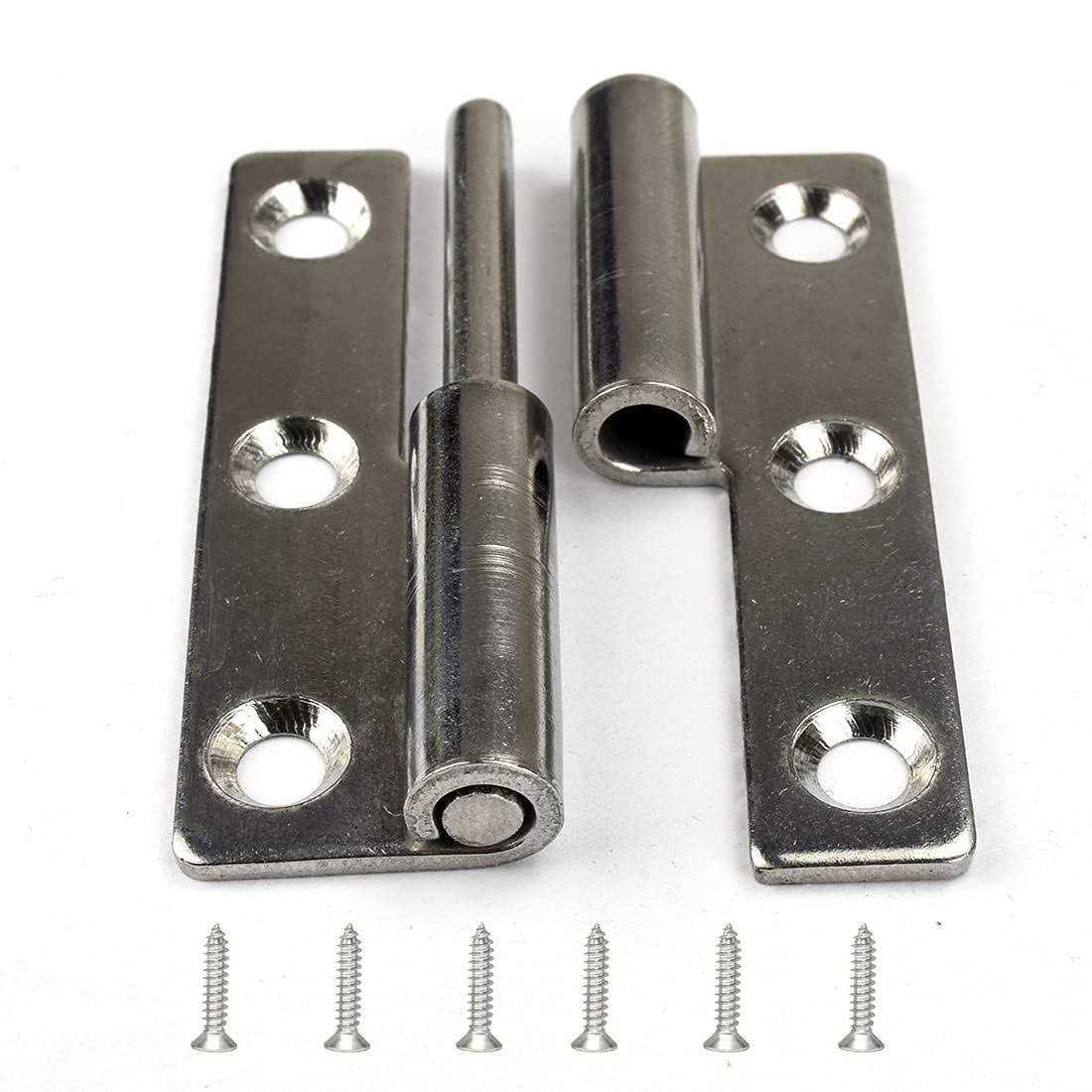 2pcs Lift Off Hinges Small Slip Joint Stainless Flag Hinge-Lift Off - Cheap Fitting
