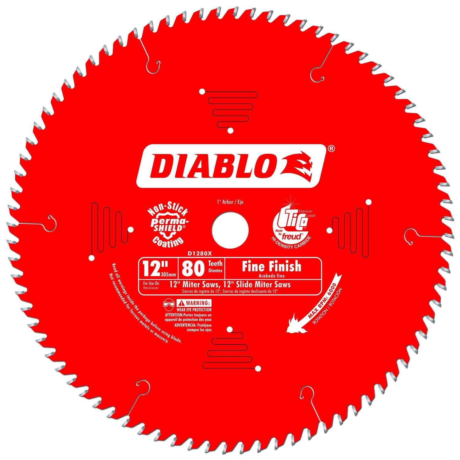 Diablo Fine Finish Saw Blade D1280X - Cheap Fitting
