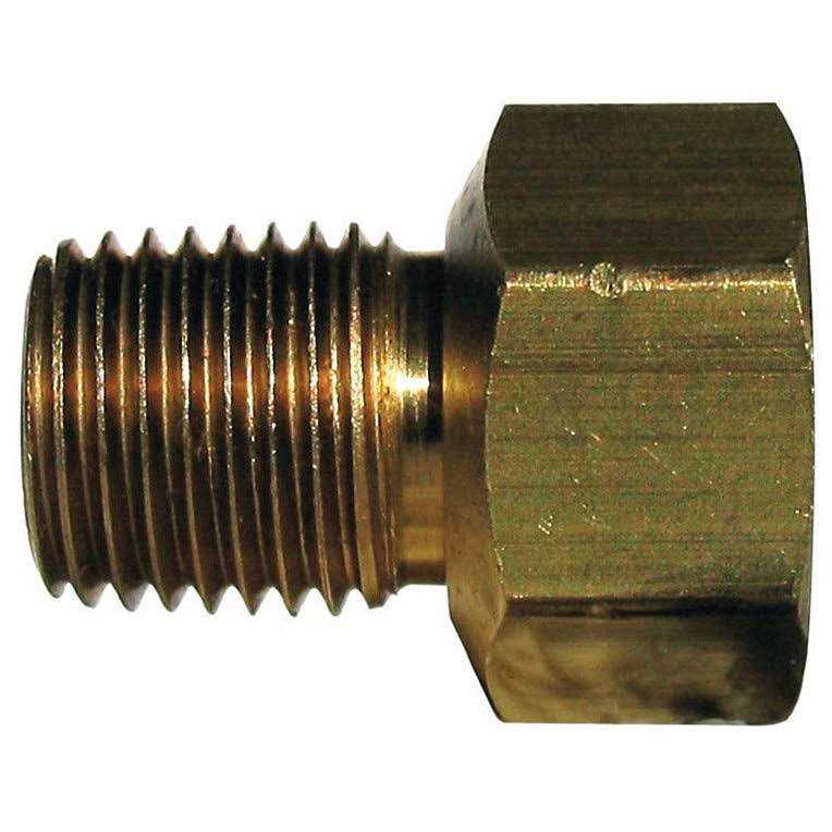 JMF 5/16 in. Flare x 1/4 in. Dia. Male Brass Inverted Flare Adapter - Cheap Fitting