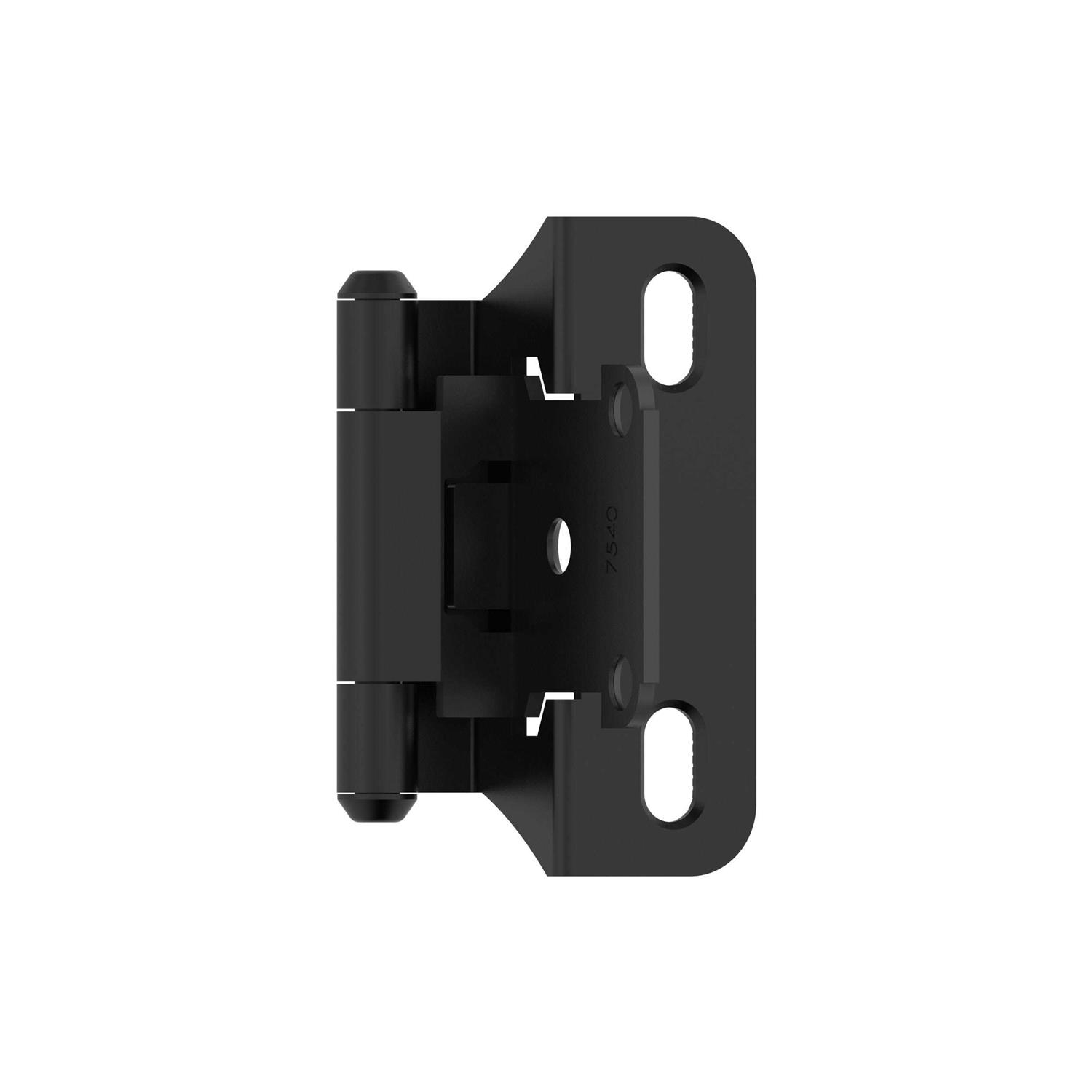 Amerock BPR7566FB Cabinet Hinge 1/4 in Overlay Self Closing Partial Wrap - Cheap Fitting
