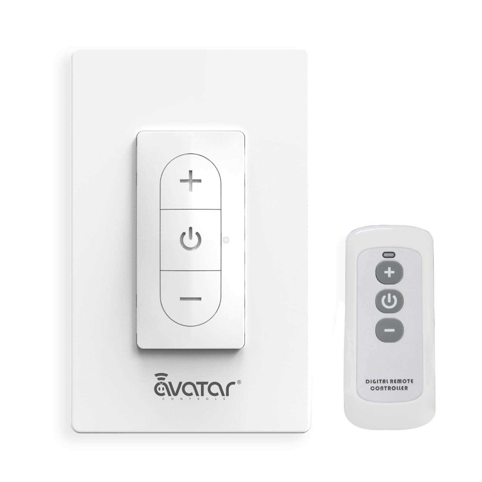Avatar Controls Smart Dimmer Switch with Remote Control with Alexa/Google Home Light Smart Home Electrical Switch Timer Wall Switch No Hub Required - Cheap Fitting