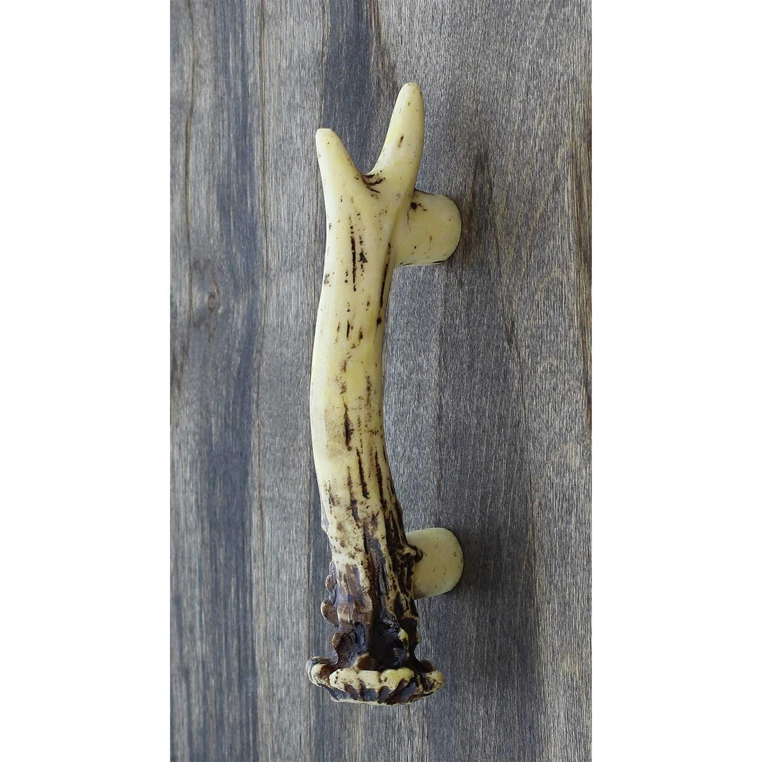 Old River Outdoors Heavy Duty 3 Antler Pull/Cabinet/Drawer Knobs - Cheap Fitting