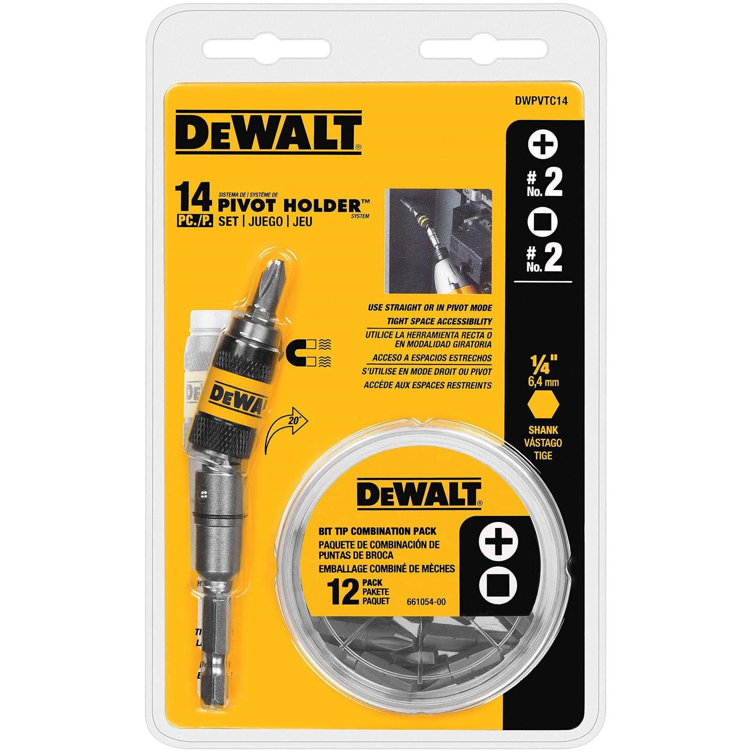 Dewalt Pivot Holder Set DWPVTC14 - Cheap Fitting