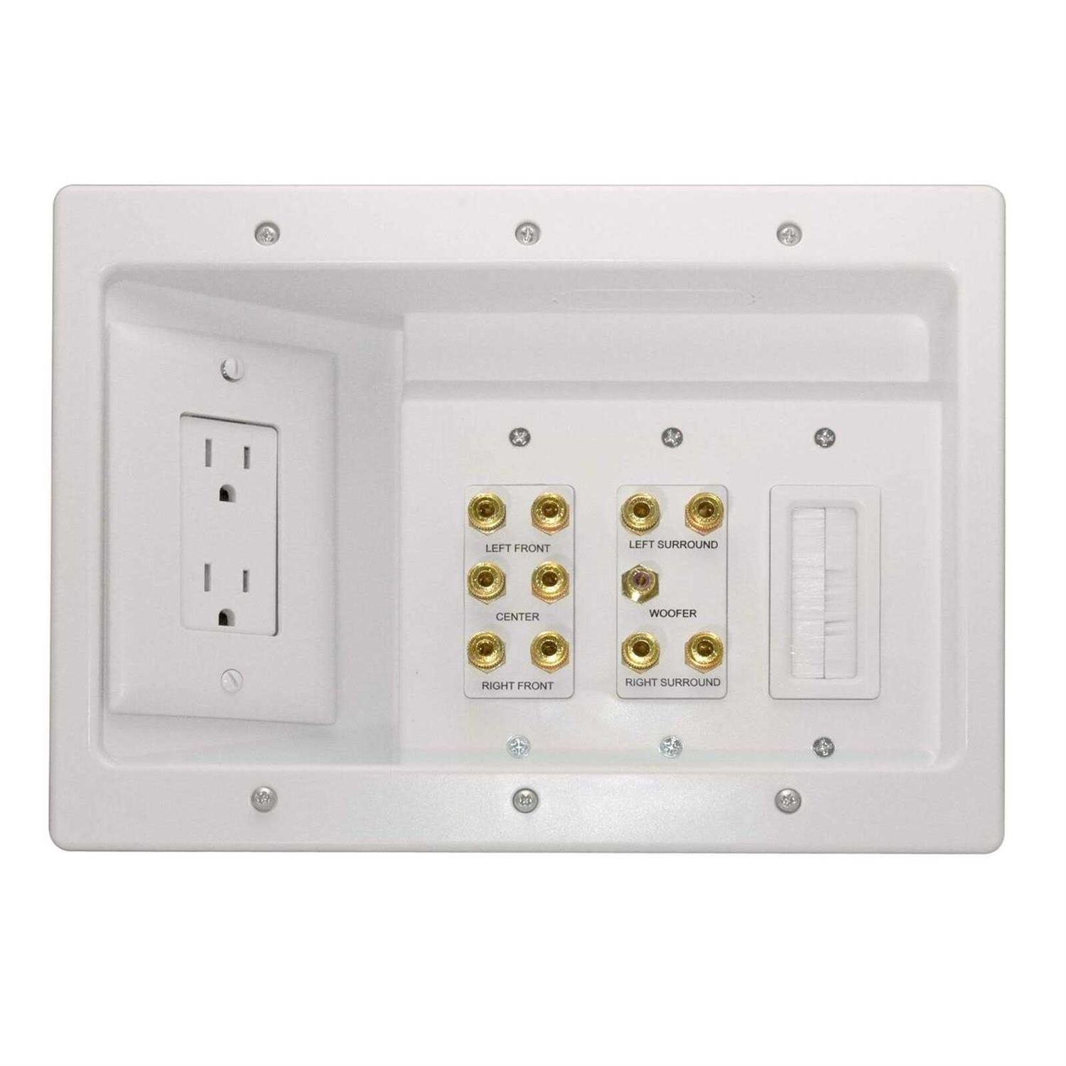 On-Q/Legrand Home Theater Connection Kit HT2103-WH-V1 - Cheap Fitting