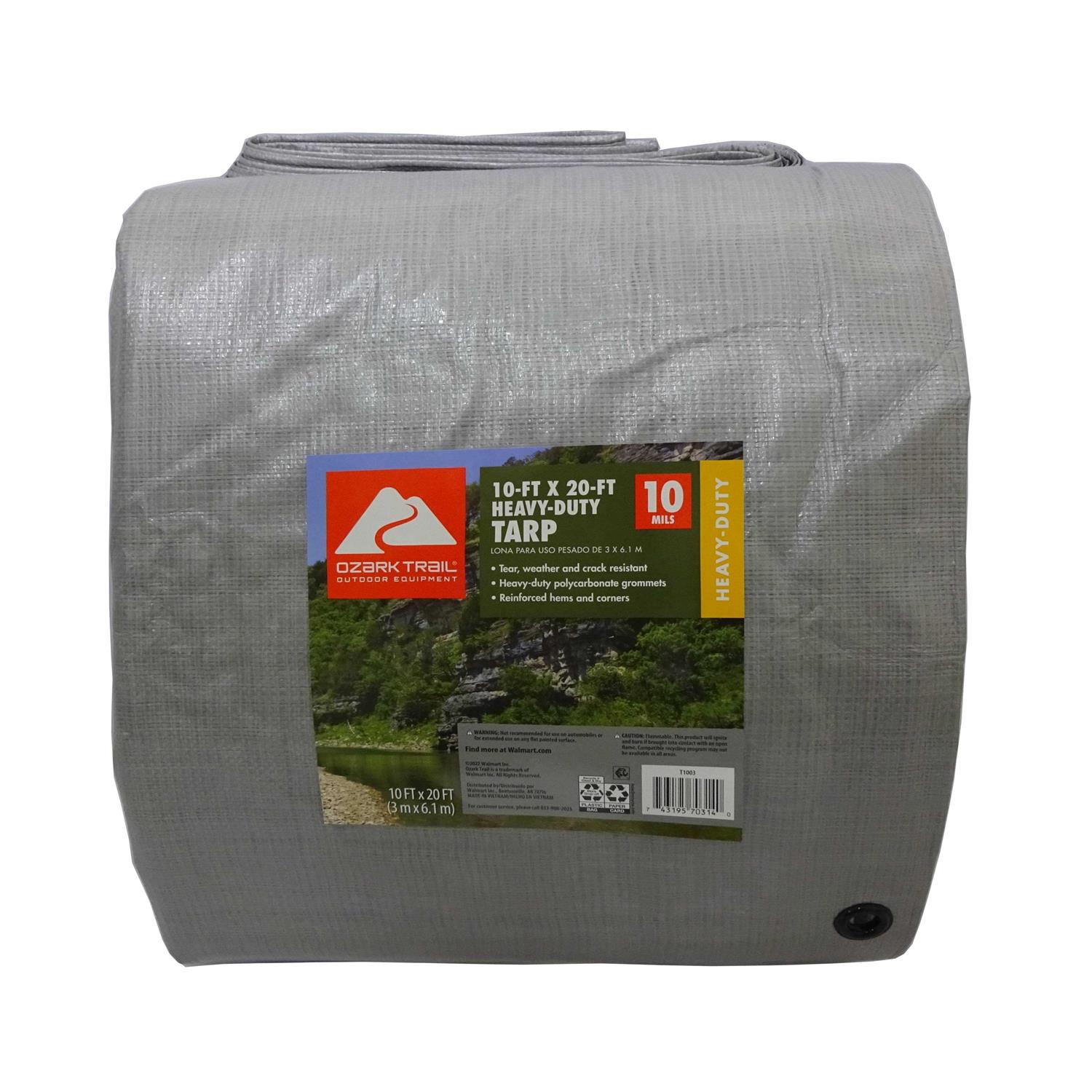 Ozark Trail Heavy Duty Tarp - Cheap Fitting