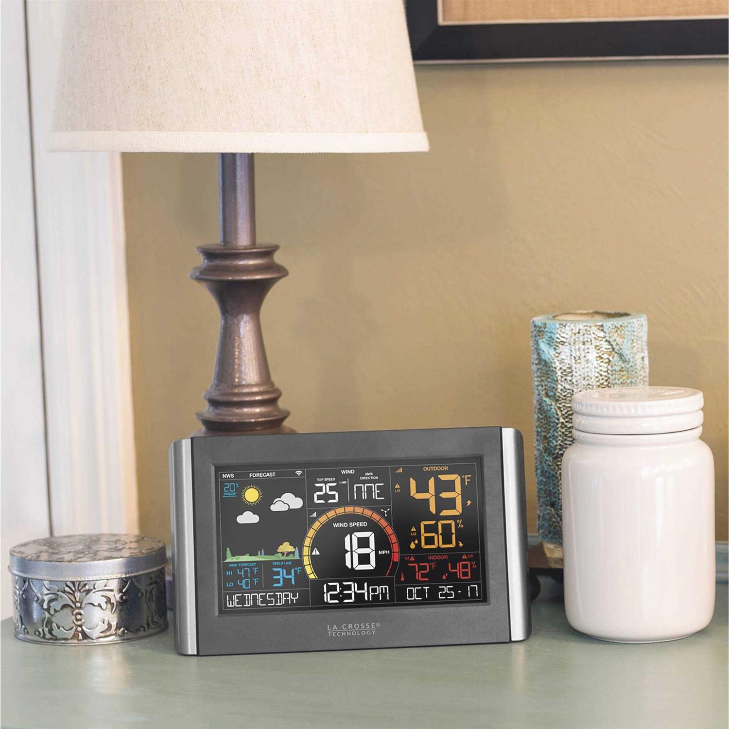 La Crosse Technology Wireless Wi-Fi Weather and Wind Station V21-WTH - Cheap Fitting