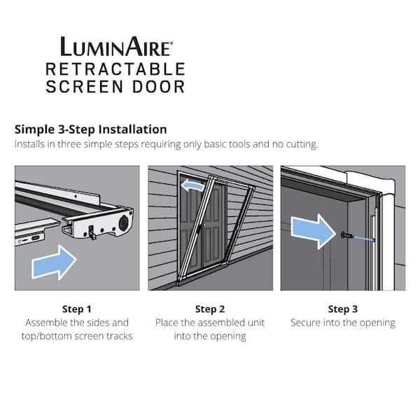 Andersen LuminAire Retractable Insect Screen - Cheap Fitting