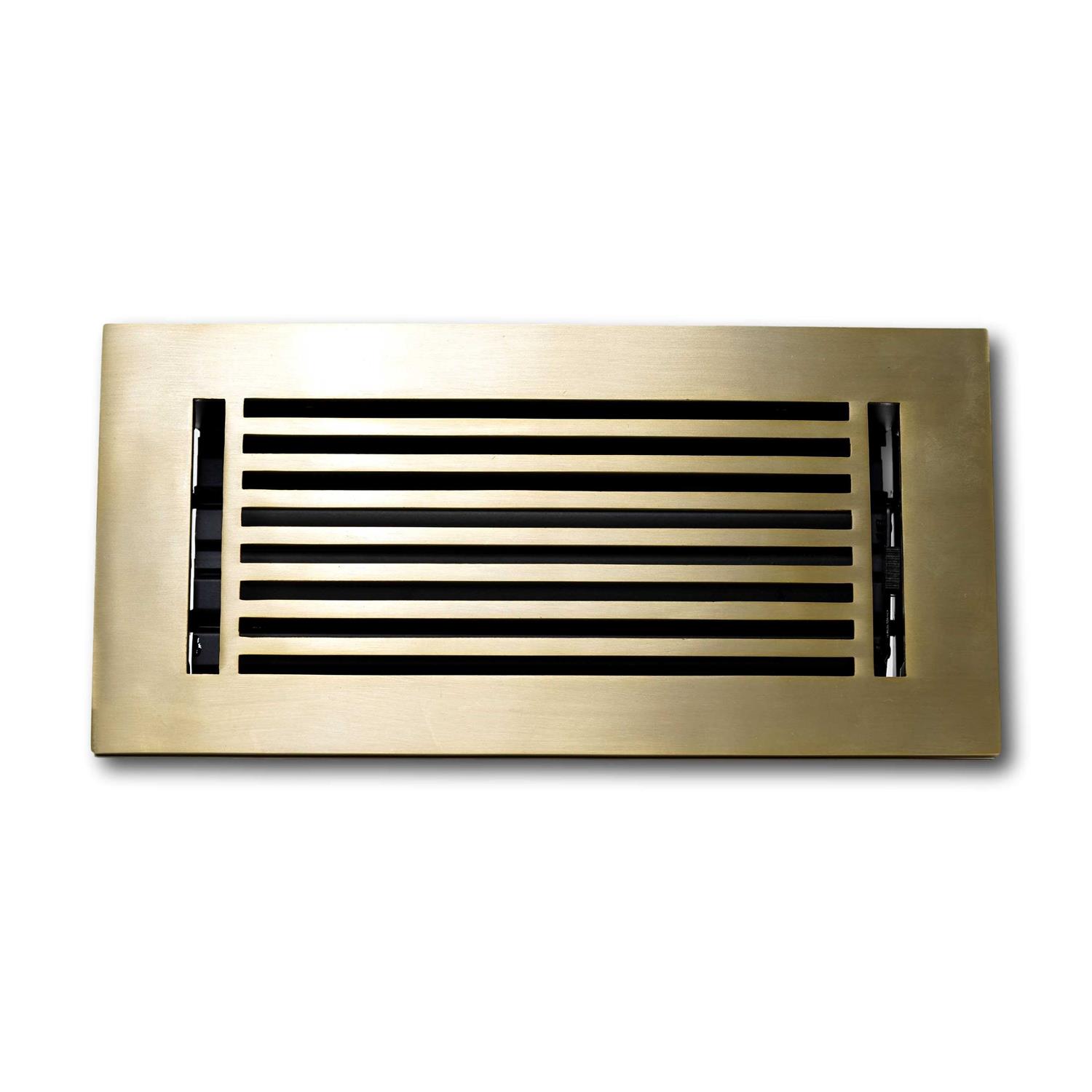 10 Cast Aluminum Linear Vent Cover - Cheap Fitting