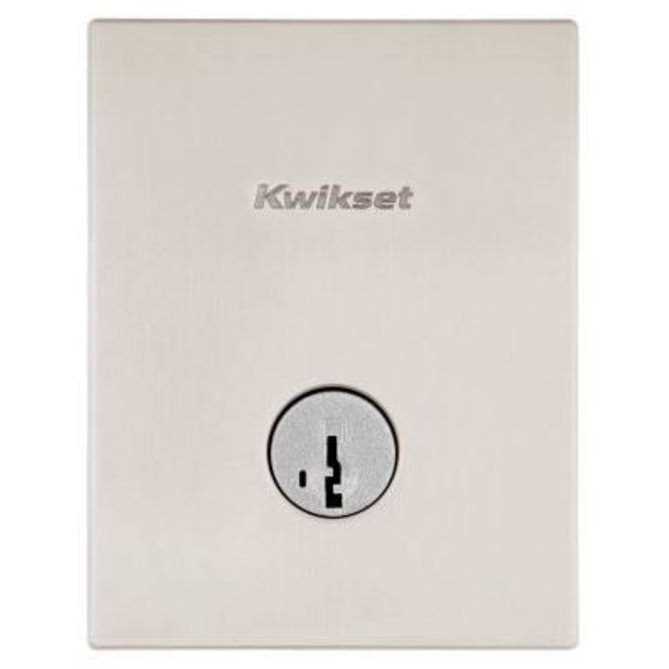 Kwikset 258RCT-S San Clemente Rectangular Low Profile Single Cylinder Deadbolt - Cheap Fitting