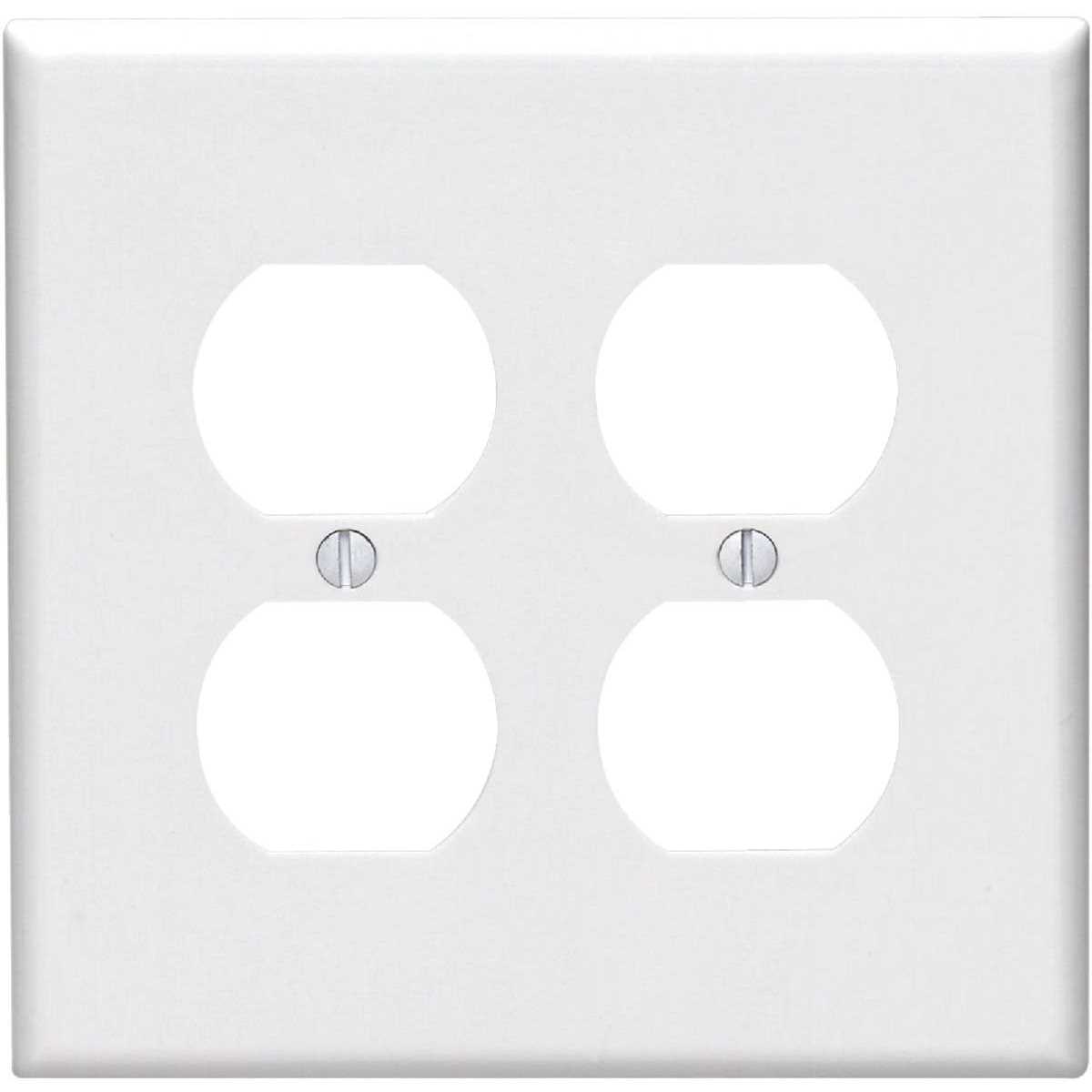 Leviton 1 Gang Duplex Wall Plate - Cheap Fitting
