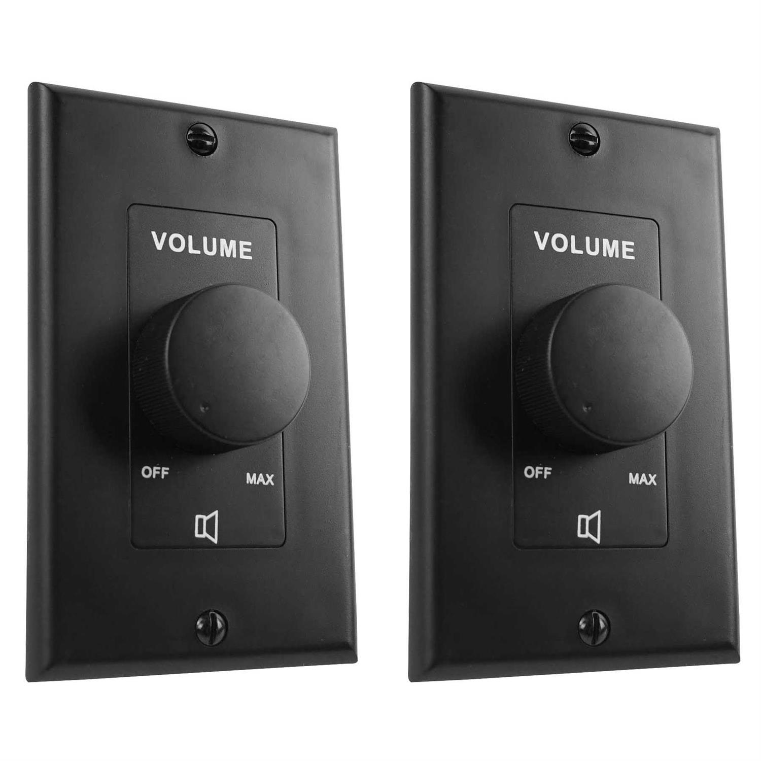 Rockville VOL70100 100 Watt 70v Wall Volume Control Zone Controllers - Cheap Fitting