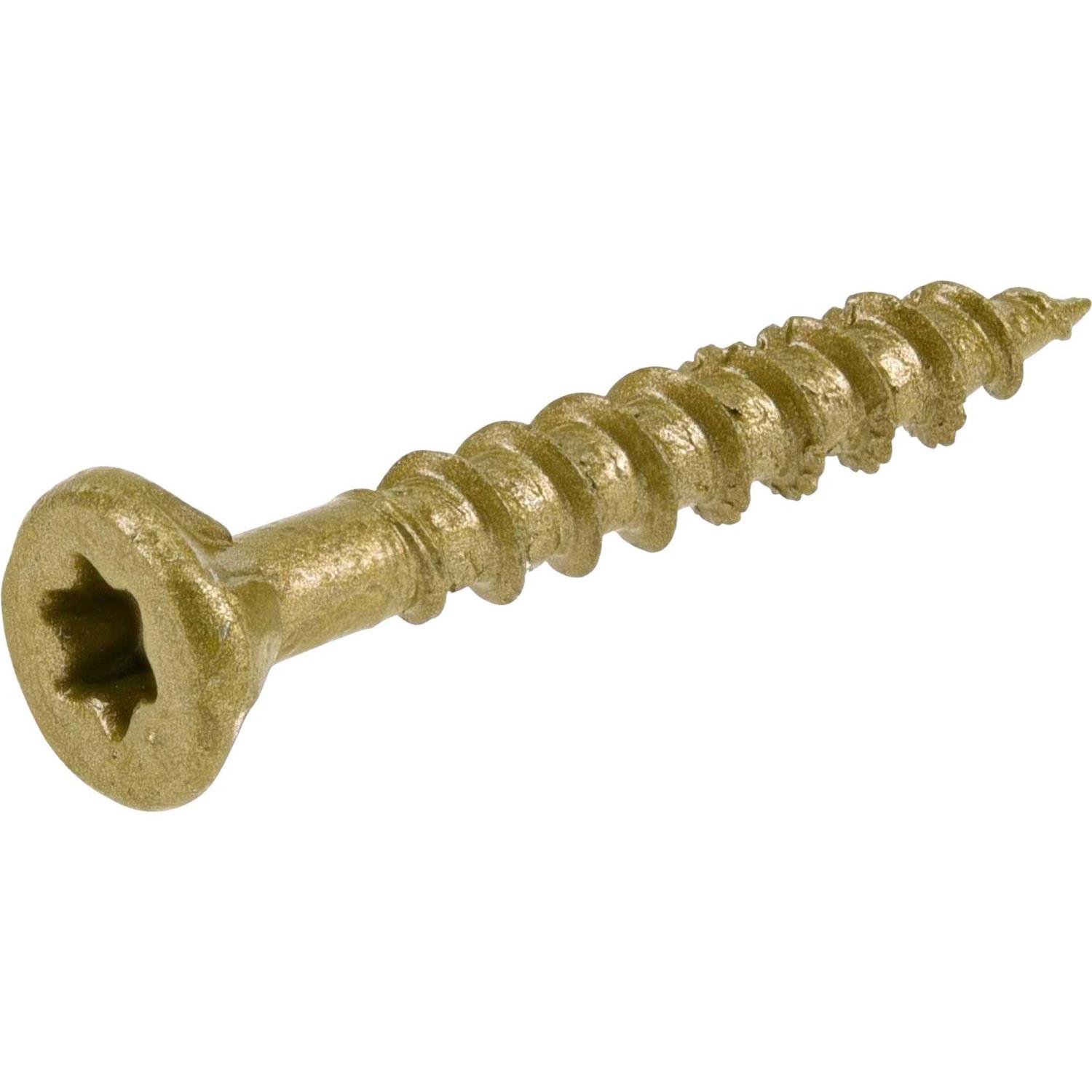 Hillman 8 x 1-1/4 in. Power Pro Premium Exterior Wood Screw 48594 - Cheap Fitting
