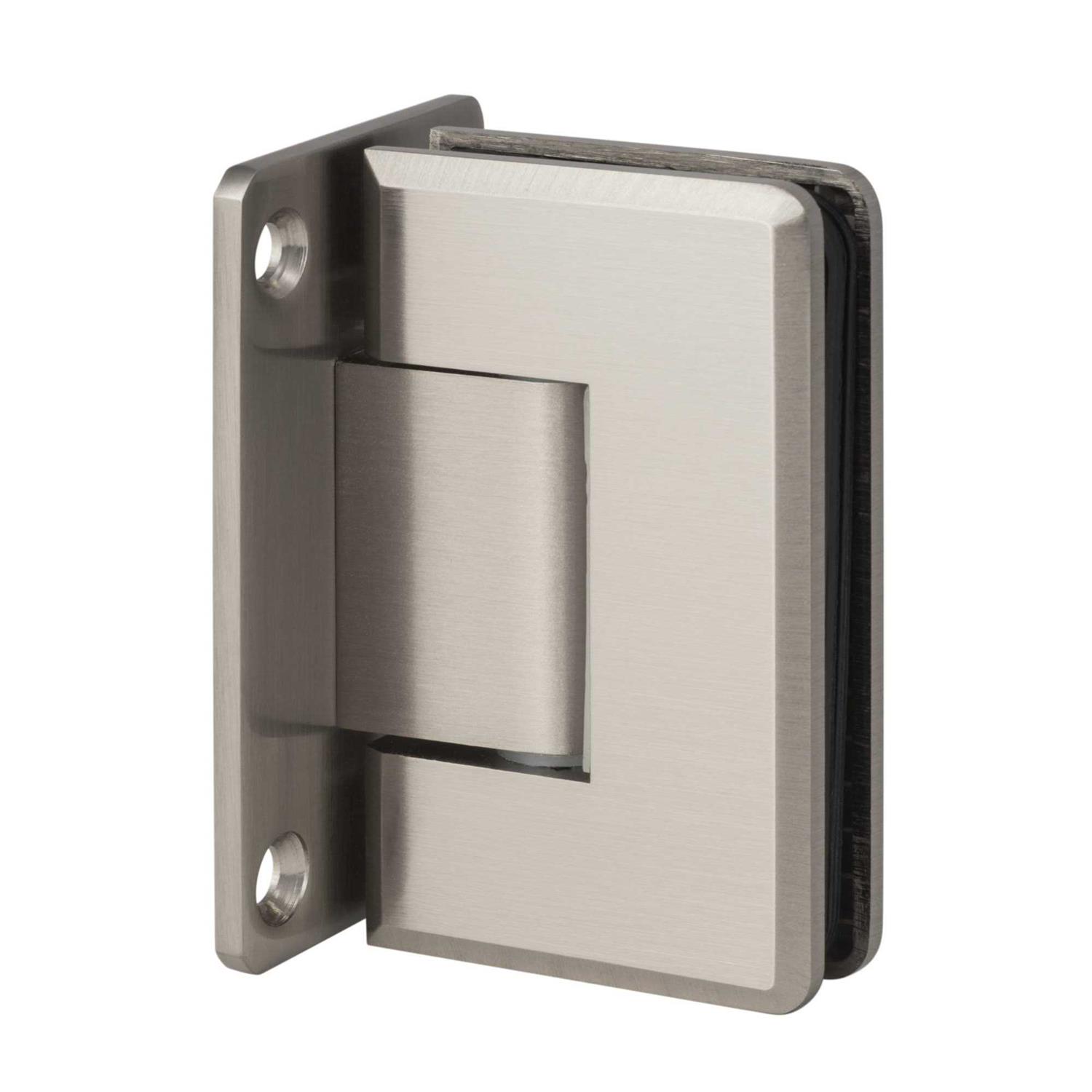 Sure-Loc Hardware SHR-H4BV  2-1/4 x 4 Beveled Shower Glass Hinge - Cheap Fitting