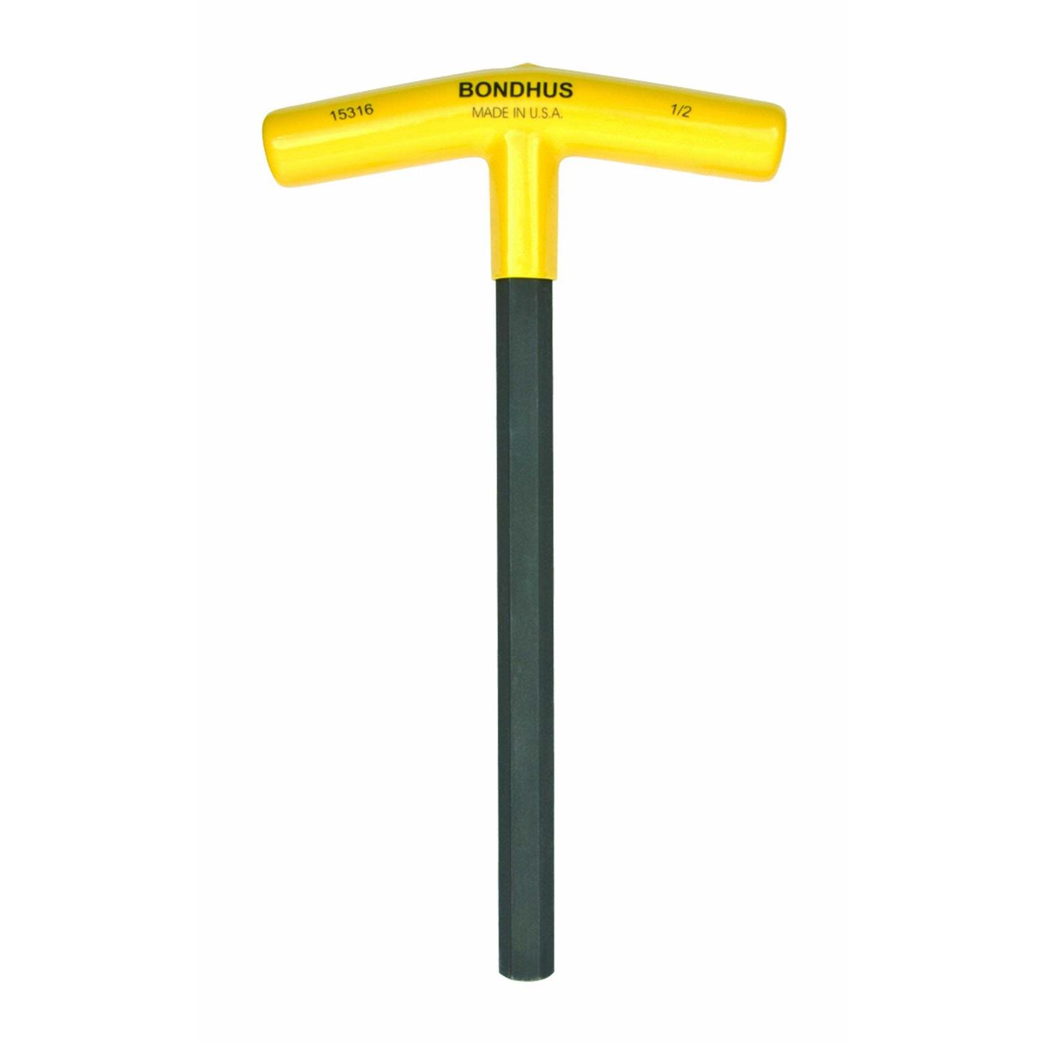 Bondhus Proguard 1/2 in Hex T-Handle 15316 - Cheap Fitting