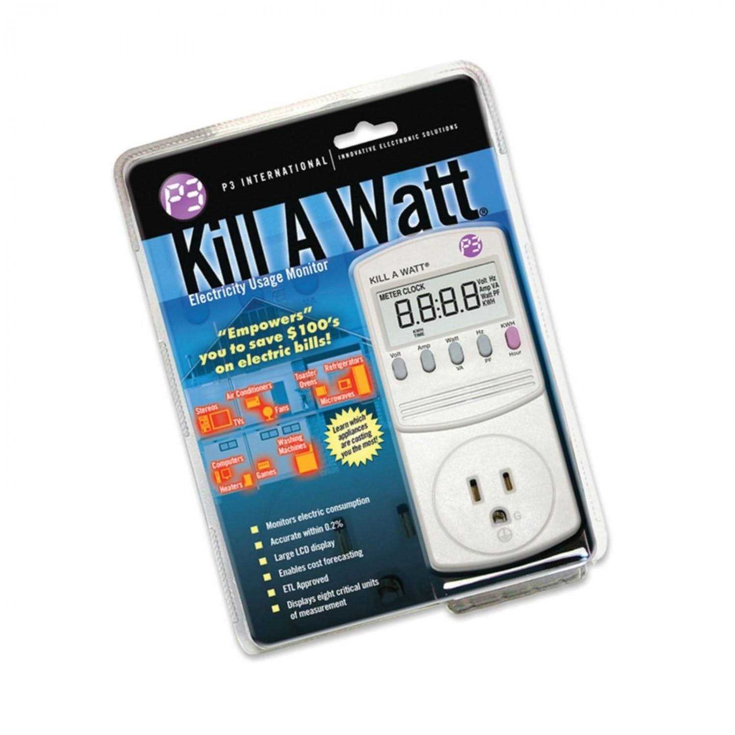 P3 Kill A Watt P4400 Power Saving Device - Cheap Fitting